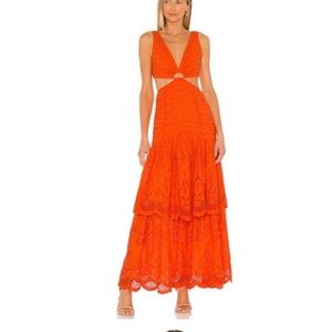 Significant Other Eyelet maxi